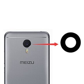 MEIZU - M3 NOTE / M2 NOTE - מכסה מצלמה שחור