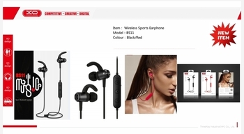 XO - אוזניות בלוטוס ספורט BS11 Sports Bluetooth earphone