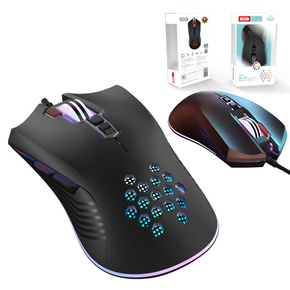 XO - M3 Wolf Warriors RGB Game Wired Mouse עכבר גיימנג