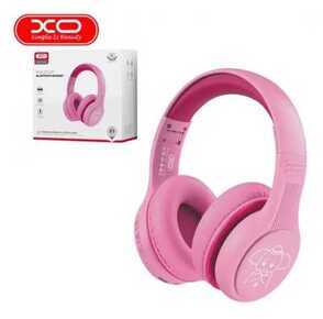 אוזנית בלוטוס קשת XO - BE26 Stereo Wireless ורוד (Headphone (Kids