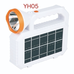 XO - YH05 - פנס עם מנורה פאוור בנק סולארי