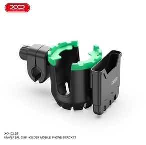 תפסן לאופניים כולל מקום לכוס XO - C125 BICYCLE/ MOTORCYCLE WATER CUP HOLDER