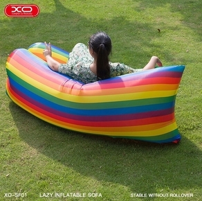 XO SF01 SOFA CAMPING - ספת קמפינג מתנפחת צבע קשת