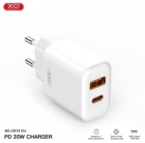 XO - CE12 Charger ראש מטען 20W+18W