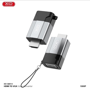 XO - GB014 MINI VGA TO HDMI מתאם