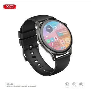 XO - J6 SMART SPORT TALKING WATCH AMOLED SCREEN - שחור