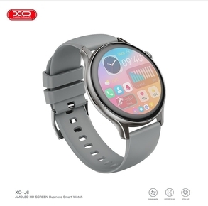 XO - J6 SMART SPORT TALKING WATCH AMOLED SCREEN - כסוף