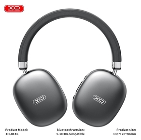 XO - BE45 Crystal Clear Over-Ear Bluetooth Headphones אוזניות בלוטוס קשת  שחור