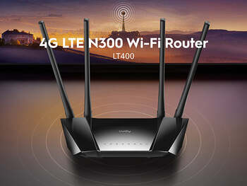 CADY ראוטר סלולרי ביתי LT400 4G 300