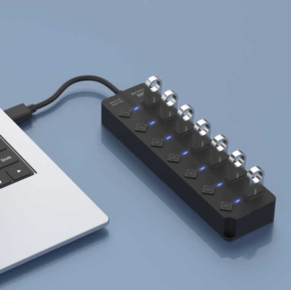 ONTEN מפצל USB 7IN1