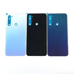 Redmi Note 8 - גב זכוכית כחול / סגול ( לא פרו ) **גב שטוח**